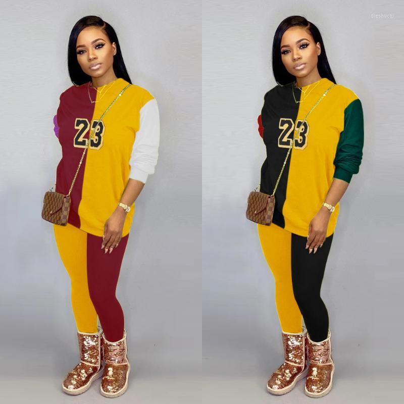 Women' Two Piece Pants Zaggin 2022 Autumn Women Patchwork 2-colors Slim 2-Piece Set Sexy Lady O-neck Full Sleeve Tops Long Skinny Leisure, Green
Women' Two Piece Pants Zaggin 2022 Autumn Women Patchwork 2-colors Slim 2-Piece Set Sexy Lady O-neck Full Sleeve Tops Long Skinny Leisure, Green
