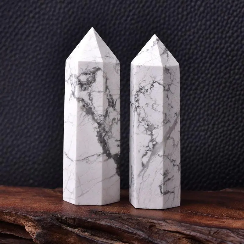 Natural White-turquoise Crystal point Arts Quartz Tower Energy Stone Obelisk Wand Charkra Reiki Healing Crystal
Natural White-turquoise Crystal point Arts Quartz Tower Energy Stone Obelisk Wand Charkra Reiki Healing Crystal