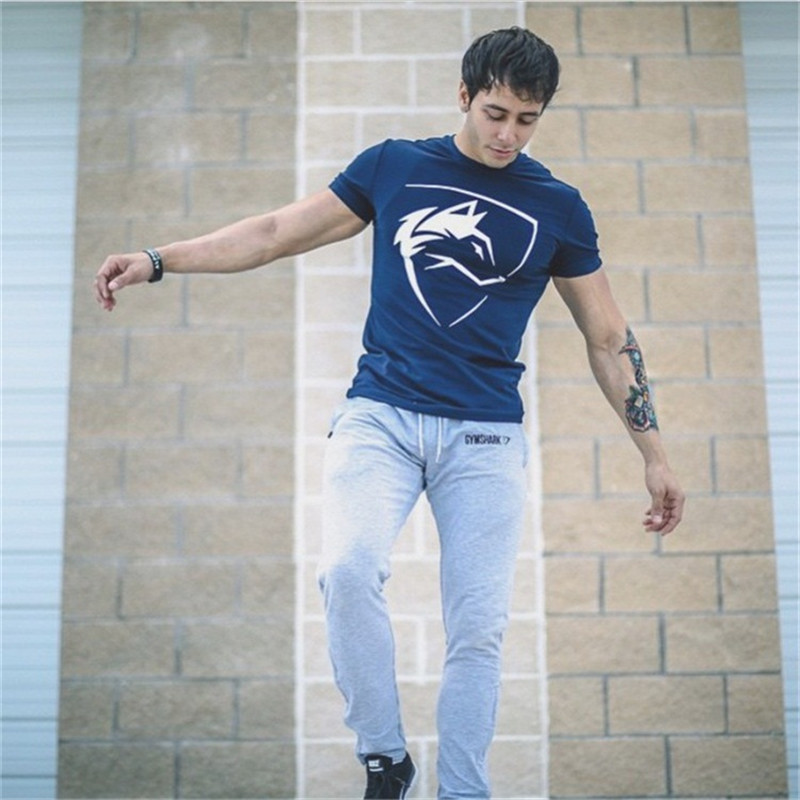 Alphalete Wolf Printed Mens Athletic T-shirt Male Casual Summer Cotton Crew Neck Tee, Navy
Alphalete Wolf Printed Mens Athletic T-shirt Male Casual Summer Cotton Crew Neck Tee, Navy