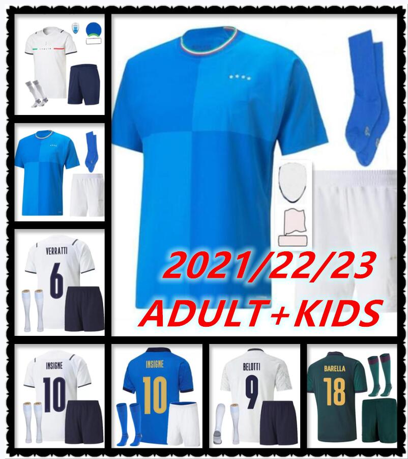 adult kids kit 21 22 23 Chiesa BONUCCI BELOTTI soccer Jerseys ItalyS Italia BARELLA SENSI JORGINHO INSIGNE VERRATTI 2021 2122 2023 BELOTTI football shirts
adult kids kit 21 22 23 Chiesa BONUCCI BELOTTI soccer Jerseys ItalyS Italia BARELLA SENSI JORGINHO INSIGNE VERRATTI 2021 2122 2023 BELOTTI football shirts