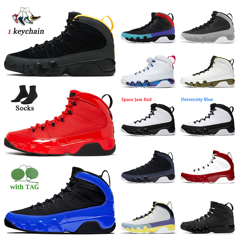 Top Fashion Jumpman 9s Basketball Shoes With Socks 9 Chile Red Iridescent Racer Blue Particle Grey University Gold Red Women Mens Trainers Sneakers Big Size US 13, D27 chile red 40-47
Top Fashion Jumpman 9s Basketball Shoes With Socks 9 Chile Red Iridescent Racer Blue Particle Grey University Gold Red Women Mens Trainers Sneakers Big Size US 13, D27 chile red 40-47