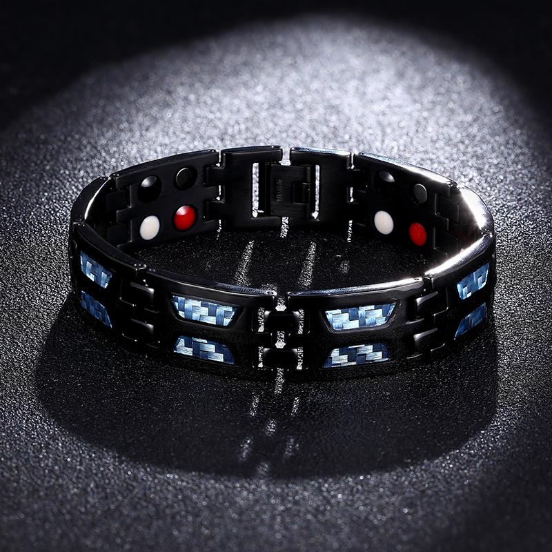 Bangle Classic Carbon Fiber Black Health Bracelet Magnetic Stainless Steel Energy Charm Homme For Men Boy Father Jewelry GiftsBangle BangleB
Bangle Classic Carbon Fiber Black Health Bracelet Magnetic Stainless Steel Energy Charm Homme For Men Boy Father Jewelry GiftsBangle BangleB