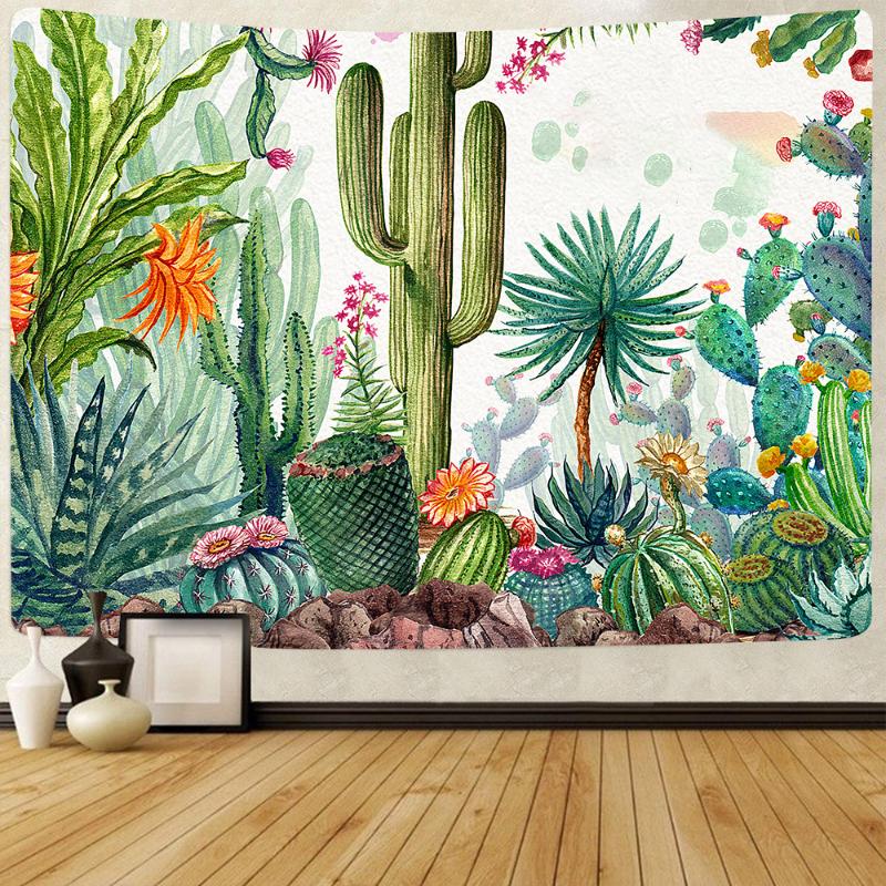 Tapestries Simsant Cactus Tapestry Green Succulent Plants Tablecloths Flower Wall Hanging For Living Room Bedroom Home Decor
Tapestries Simsant Cactus Tapestry Green Succulent Plants Tablecloths Flower Wall Hanging For Living Room Bedroom Home Decor