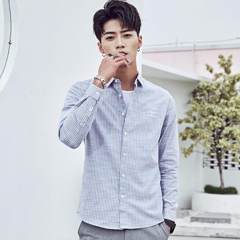 Men's Casual Shirts 2022 Brand Spring Men's Striped Long Sleeve For Male Handsome Tops ShirtMen's, Gray
Men's Casual Shirts 2022 Brand Spring Men's Striped Long Sleeve For Male Handsome Tops ShirtMen's, Gray