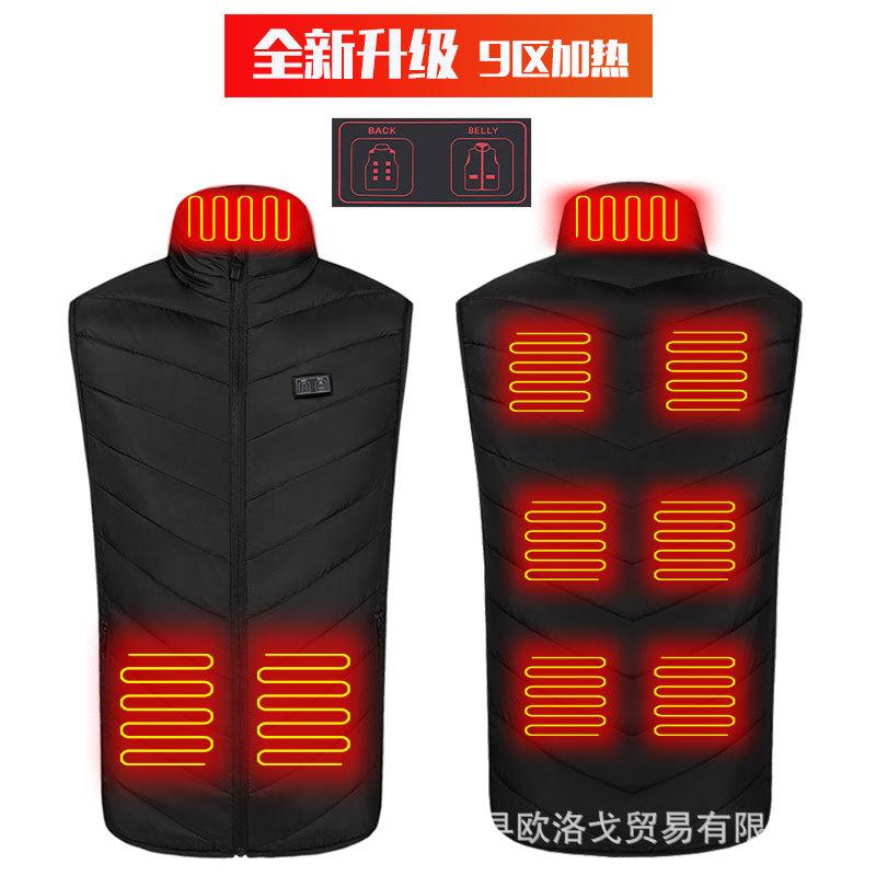 Men' Down & Parkas Intelligent USB Electric Heating Suit Mens Warm And Double Control Nine Zone Vest Waistcoat Men WinterMen, Excluding power bank
Men' Down & Parkas Intelligent USB Electric Heating Suit Mens Warm And Double Control Nine Zone Vest Waistcoat Men WinterMen, Excluding power bank
