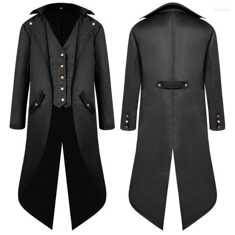 Men' Trench Coats Men Vintage Suit Jacket Long Tuxedo Steampunk Retro Tailcoat Single Breasted Gothic Victorian Frock Coat Cosplay#3s Kend2, Green
Men' Trench Coats Men Vintage Suit Jacket Long Tuxedo Steampunk Retro Tailcoat Single Breasted Gothic Victorian Frock Coat Cosplay#3s Kend2, Green