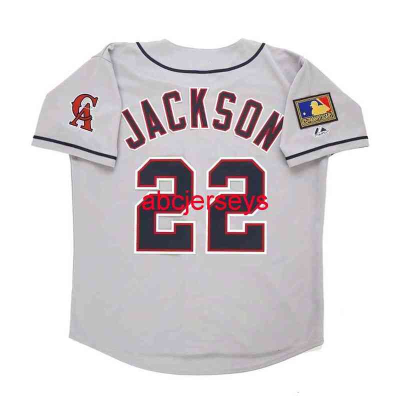 Mit Stitched Custom Bo Jackson 1994 Grey Road Jersey w/ 125th Patch add name number Baseball Jersey
Mit Stitched Custom Bo Jackson 1994 Grey Road Jersey w/ 125th Patch add name number Baseball Jersey