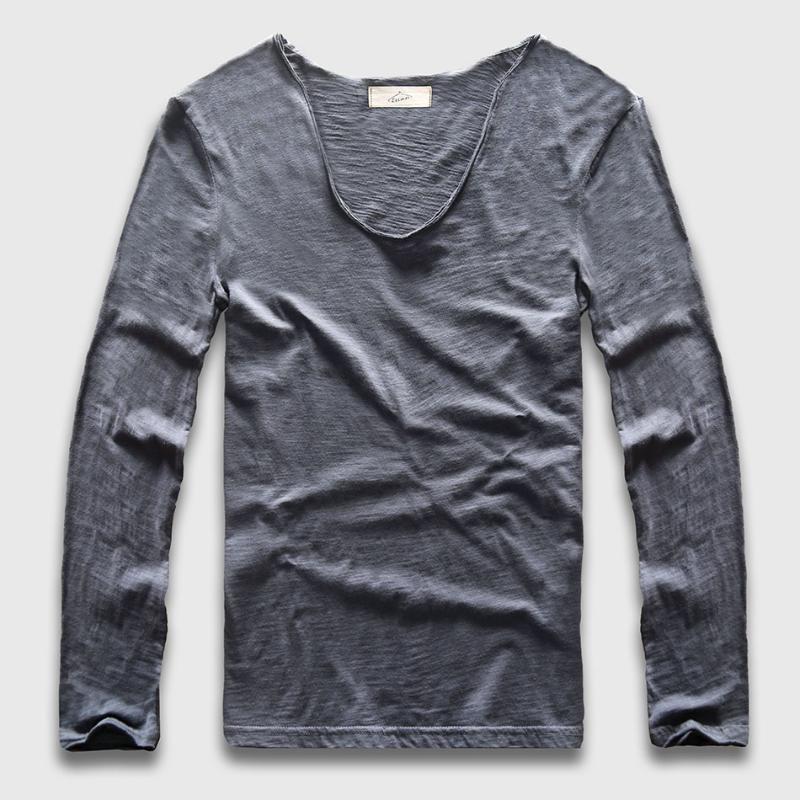 Men's T-Shirts Zecmos Long Sleeve Men T-Shirt V Neck Male T Shirt Cotton Fashion Top Tees Slim FitMen's, Gray
Men's T-Shirts Zecmos Long Sleeve Men T-Shirt V Neck Male T Shirt Cotton Fashion Top Tees Slim FitMen's, Gray