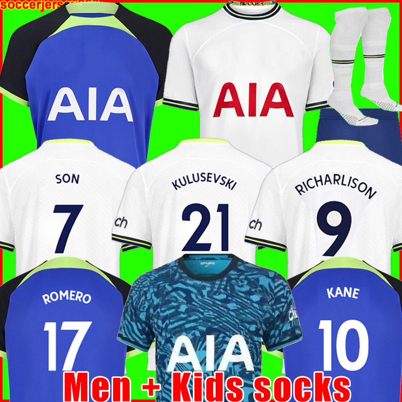 22 23 DELE SON KANE KULUSEVSKI soccer jersey RICHARLISON PERISIC HOJBJERG BERGWIJN LO CELSO 2022 2023 LUCAS BRYAN ROMERO TOTTEN football shirt uniforms men kids kit, 22/23 men home
22 23 DELE SON KANE KULUSEVSKI soccer jersey RICHARLISON PERISIC HOJBJERG BERGWIJN LO CELSO 2022 2023 LUCAS BRYAN ROMERO TOTTEN football shirt uniforms men kids kit, 22/23 men home