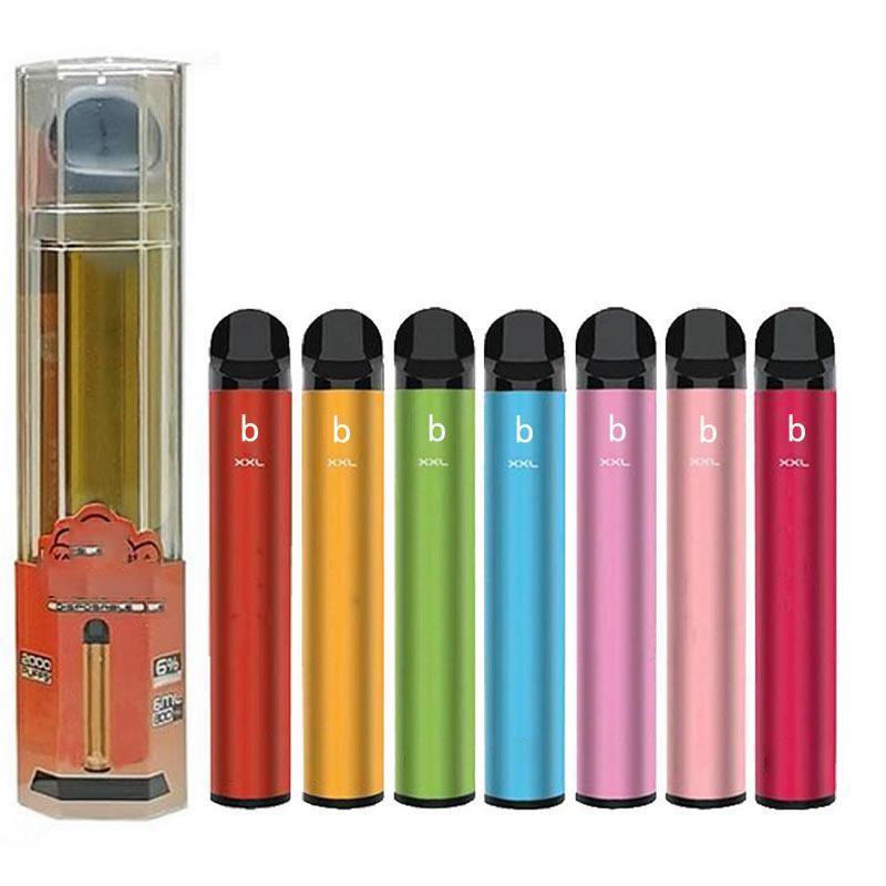 Bang XXL Disaposable cigarettes Vape Pen with 2000 Puffs 6.0ml Capacity Free 850mah Battery puff bar
Bang XXL Disaposable cigarettes Vape Pen with 2000 Puffs 6.0ml Capacity Free 850mah Battery puff bar