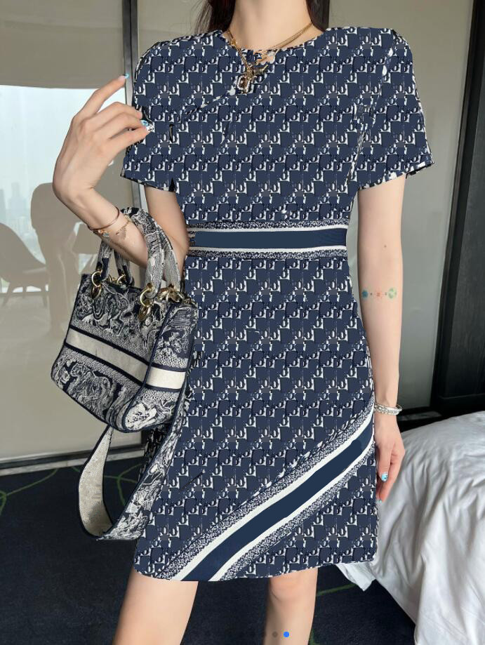 Women' Floral Ribbon Dress Short-sleeved Slim Fit Slim and Advanced Customized Ribbon Stitching Design 523, Customize
Women' Floral Ribbon Dress Short-sleeved Slim Fit Slim and Advanced Customized Ribbon Stitching Design 523, Customize