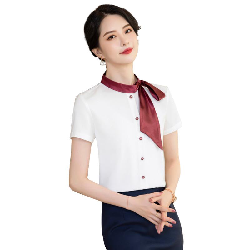 Women' Blouses & Shirts Fashion Ladies White Shirt Women 2 Piece Skirt And Top Sets Summer Short Sleeve Office Work UniformWomen, Shirt only
Women' Blouses & Shirts Fashion Ladies White Shirt Women 2 Piece Skirt And Top Sets Summer Short Sleeve Office Work UniformWomen, Shirt only