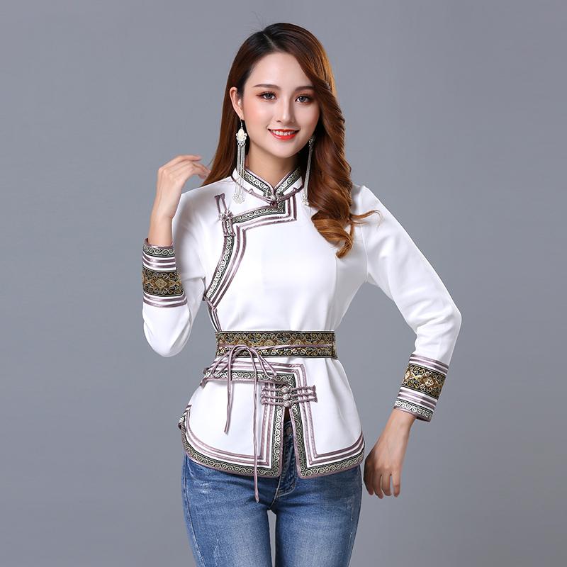Ethnic Clothing Tang Suit Stand Collar Mongolian Style Costume Woman Top Spring Autumn Long Sleeve Classical Asia Pacific ClothingEthnic
Ethnic Clothing Tang Suit Stand Collar Mongolian Style Costume Woman Top Spring Autumn Long Sleeve Classical Asia Pacific ClothingEthnic