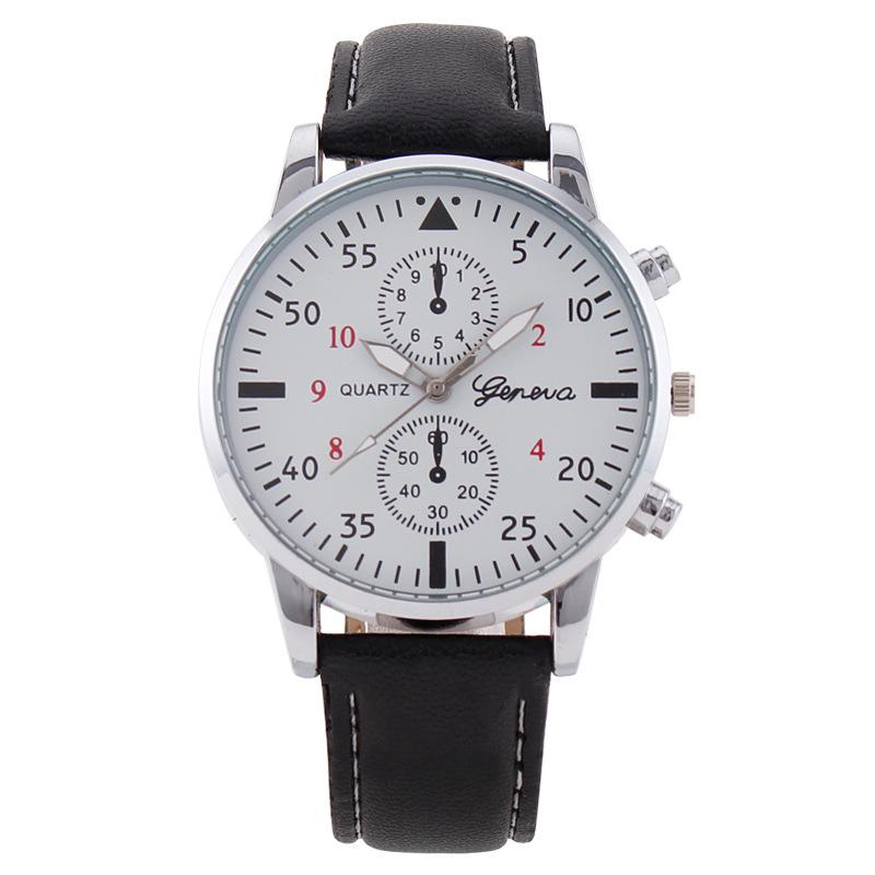 Wristwatches Fashion Round Quartz Retro Business Dial Casual Wrist Watches Leather Strap Fashionable Clock Waterproof Wristwatch For Men, Black
Wristwatches Fashion Round Quartz Retro Business Dial Casual Wrist Watches Leather Strap Fashionable Clock Waterproof Wristwatch For Men, Black