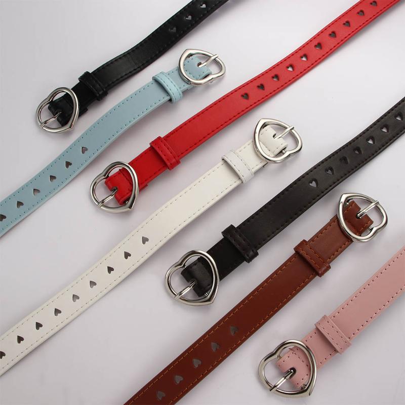 Belts 90cm Children Faux Leather Belt Kids Cute Simple Heart Buckle For Girls Solid Waistband Love Waist, Black
Belts 90cm Children Faux Leather Belt Kids Cute Simple Heart Buckle For Girls Solid Waistband Love Waist, Black