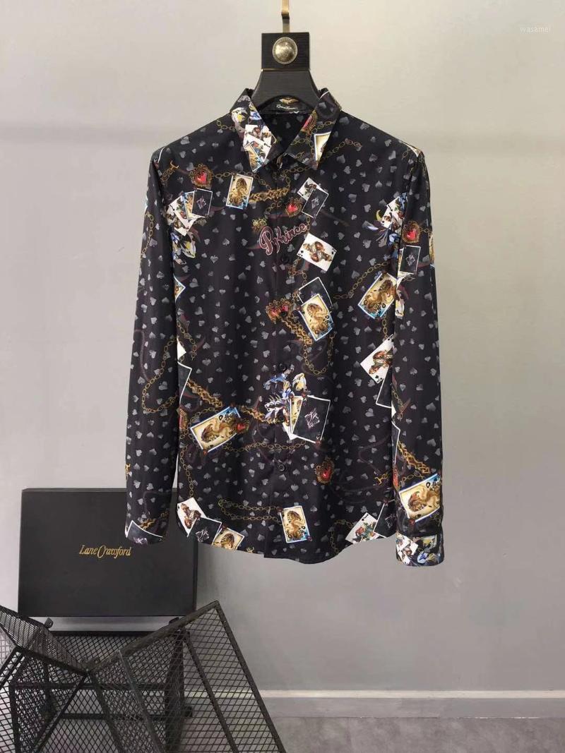 Shirts XK12880 Fashion 2022 Runway Luxury European Design Party Style Men's Clothing Casual, As pic
Shirts XK12880 Fashion 2022 Runway Luxury European Design Party Style Men's Clothing Casual, As pic