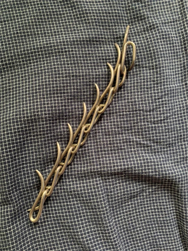 Autonomous Miyashita Takayu Style Thorns Chain Bracelet Punk Silver Ultra-Rare Spider Web Fashion Trend Jewelry Accessories