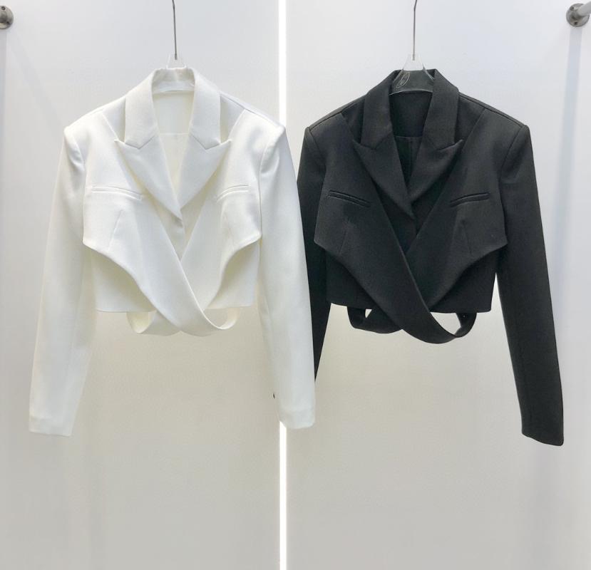 Women' Suits & Blazers Autumn Women Fashion High Quality Short Blazer Female Chic Jacket Coat 2 Color Ddxgz2 5.26Women, Black
Women' Suits & Blazers Autumn Women Fashion High Quality Short Blazer Female Chic Jacket Coat 2 Color Ddxgz2 5.26Women, Black