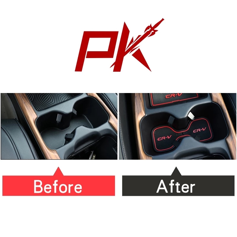 Car Dashboard Anti-skid Pad Door Slot Pad Dustproof For Honda CRV CR-V 2013 2014 2015 2016 2017 2018 2019 Interior Accessories