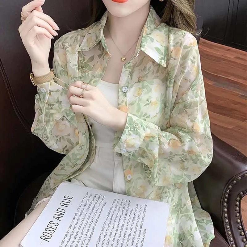 Women' Polos Chiffon Shirt Women' Summer Fashion Thin Cardigan Sunscreen Long Sleeve Blouse Loose Casual TopWomen, White
Women' Polos Chiffon Shirt Women' Summer Fashion Thin Cardigan Sunscreen Long Sleeve Blouse Loose Casual TopWomen, White