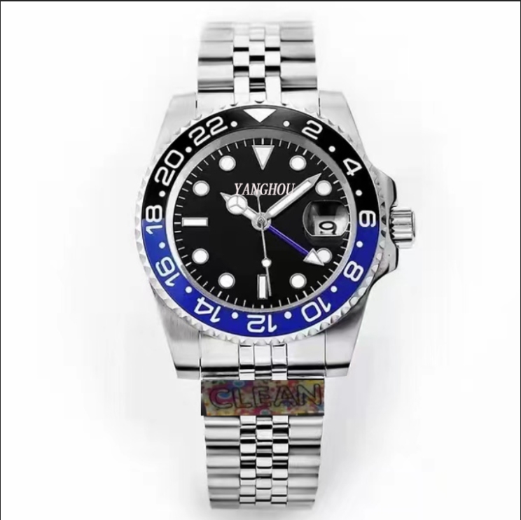 Men Watch Automatic Cal.3186 Clean Factory Men's 904L Steel Jubilee Bracelet Date Red Blue Ceramic Bezel 28800 vph/Hz Wristwatches, Multi-color
Men Watch Automatic Cal.3186 Clean Factory Men's 904L Steel Jubilee Bracelet Date Red Blue Ceramic Bezel 28800 vph/Hz Wristwatches, Multi-color