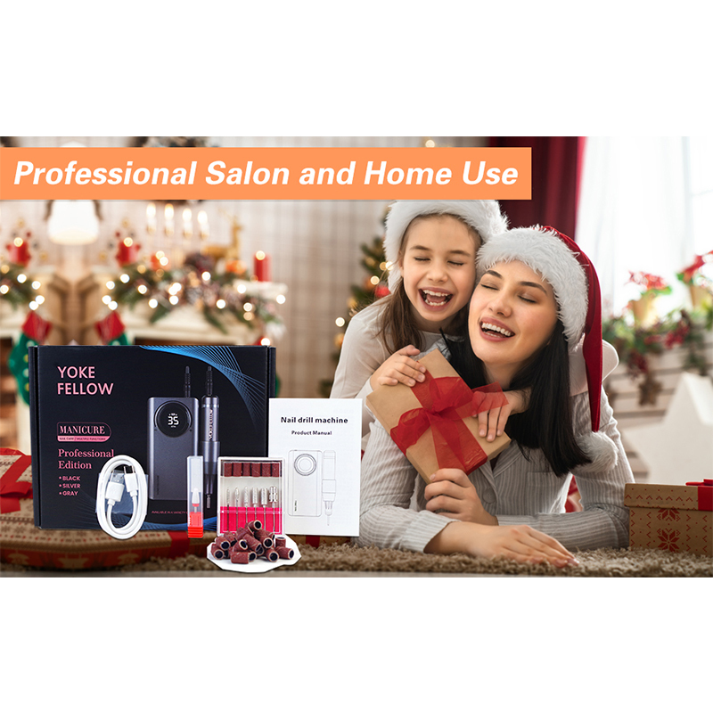 35000RPM Portable Electric Nail Drill Manicure Machine For Acrylic Gel Polish Nails Sander Rechargeable Nail Art Salon Equipment 220711