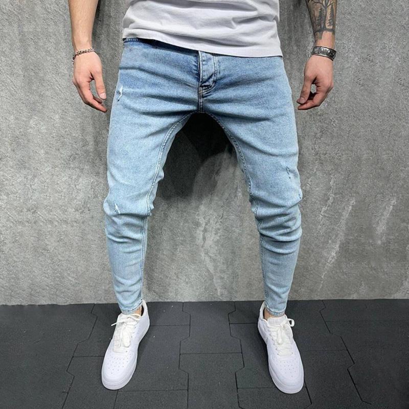 Men's Jeans Men Stylish Streetwear Hip Hop Simple Solid Skinny Trousers Male Holes Casual Stretch Little Feet Pencil Denim PantsMen's, 5519
Men's Jeans Men Stylish Streetwear Hip Hop Simple Solid Skinny Trousers Male Holes Casual Stretch Little Feet Pencil Denim PantsMen's, 5519