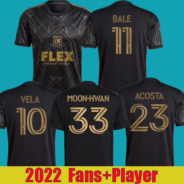 FanS Player Version 22 23 LAFC Bale soccer jersey 2022 2023 VELA ACOSTA MOON-HWAN KAYE ROSSI Football Jersey, Home
FanS Player Version 22 23 LAFC Bale soccer jersey 2022 2023 VELA ACOSTA MOON-HWAN KAYE ROSSI Football Jersey, Home