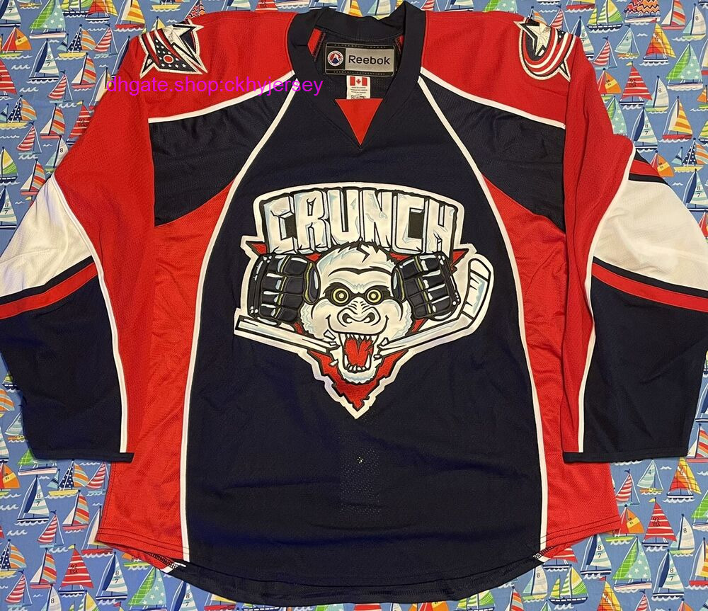 Cheap Stitched Vintage AHL Syracuse Crunch Fight Strap Hockey Jersey Mens Kids Throwback Jerseys, Same as picture
Cheap Stitched Vintage AHL Syracuse Crunch Fight Strap Hockey Jersey Mens Kids Throwback Jerseys, Same as picture