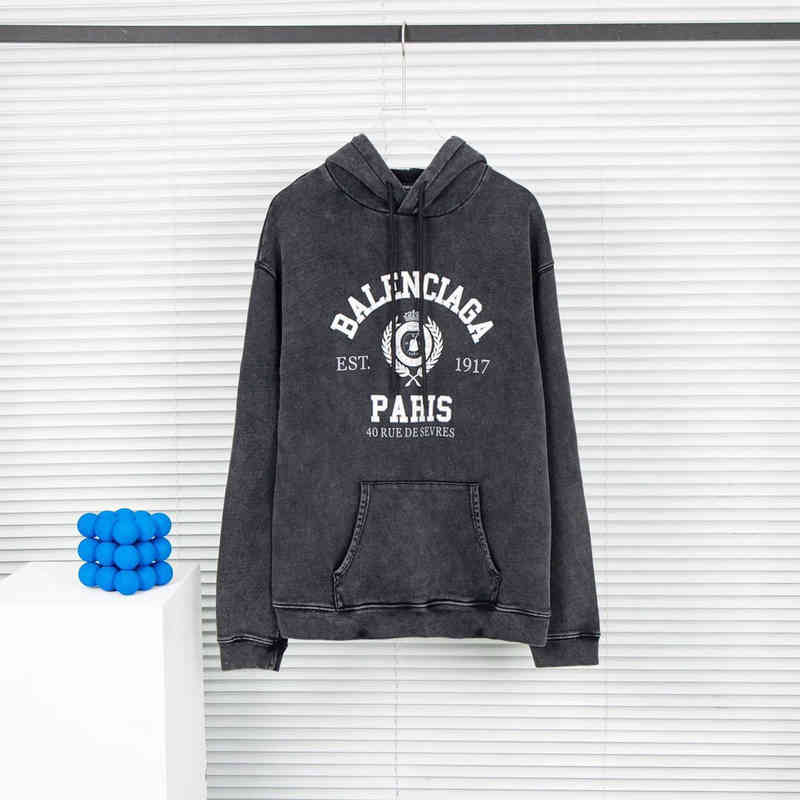 Sweater designer sweaters Baleciga's Hoodies and Sweatshirts Casual Shirts unisex Correct Version Paris 22ss New Hoodie with Letter Printing Loose Oversize, Black
Sweater designer sweaters Baleciga's Hoodies and Sweatshirts Casual Shirts unisex Correct Version Paris 22ss New Hoodie with Letter Printing Loose Oversize, Black