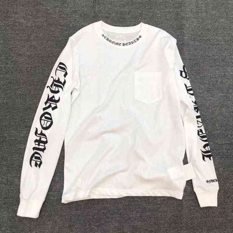 New Croxine Neckline Sanskrit Arm Letter Long Sleeve Men' and Women' Sweater Base Coat T-shirt, Black
New Croxine Neckline Sanskrit Arm Letter Long Sleeve Men' and Women' Sweater Base Coat T-shirt, Black
