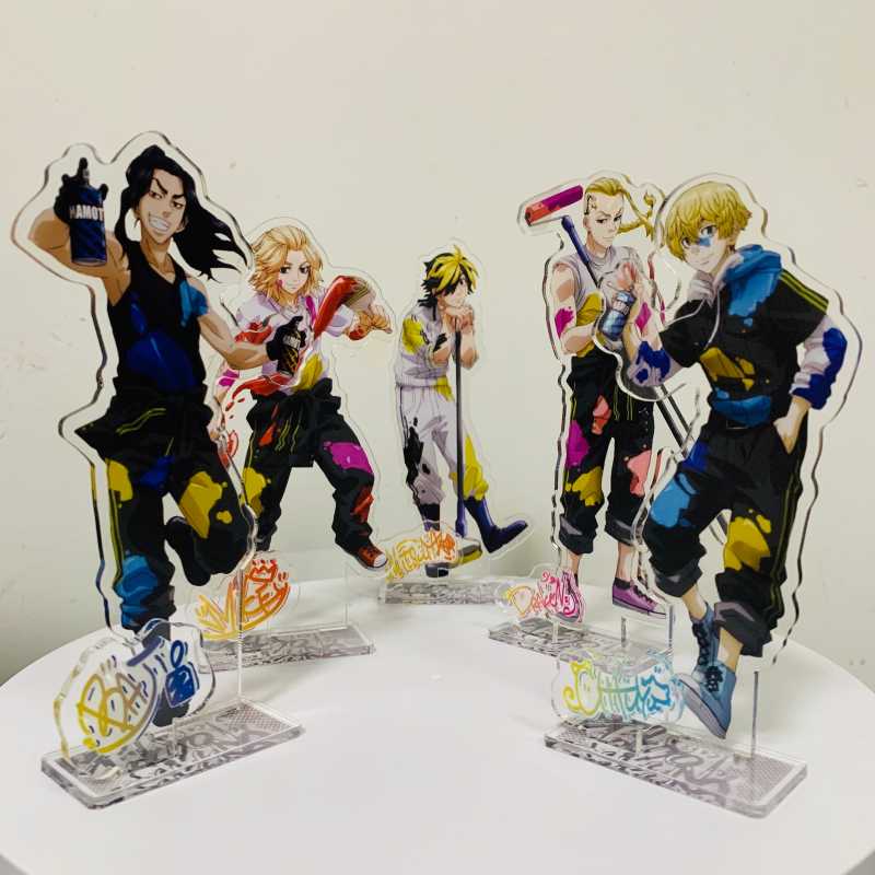 Keychains Anime Tokyo Revengers Figure Keisuke Chifuyu Manjiro Cosplay Painter Acrylic Stand Model Desktop Decoration Props Fans GiftKeychai
Keychains Anime Tokyo Revengers Figure Keisuke Chifuyu Manjiro Cosplay Painter Acrylic Stand Model Desktop Decoration Props Fans GiftKeychai