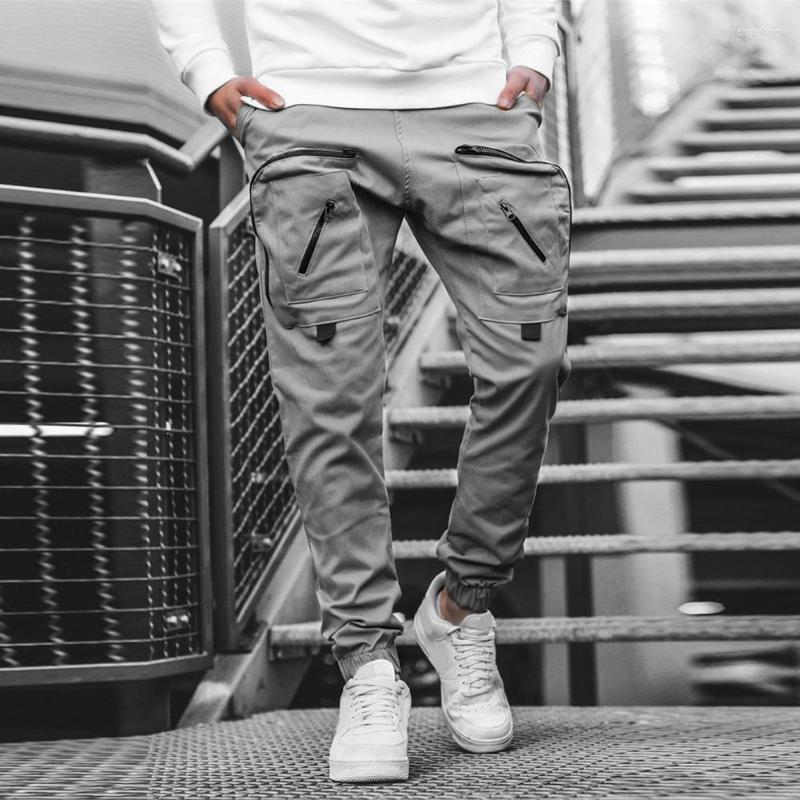 Men's Pants Men Multi-Pocket Joggers Cargo Sweatpants Ankle Tied Sportswear Trousers Harajuku Sweatpant Hip Hop Casual Male, Grey
Men's Pants Men Multi-Pocket Joggers Cargo Sweatpants Ankle Tied Sportswear Trousers Harajuku Sweatpant Hip Hop Casual Male, Grey