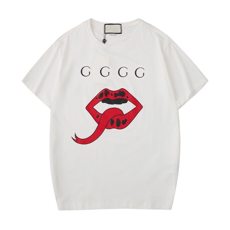 Women's T-Shirt Designer New Mens T Shirt Clothes Womens Clothing Pure Cotton Round Neck Short Sleeve Sign Double G Letter Print FQB7, 3# 
Women's T-Shirt Designer New Mens T Shirt Clothes Womens Clothing Pure Cotton Round Neck Short Sleeve Sign Double G Letter Print FQB7, 3#