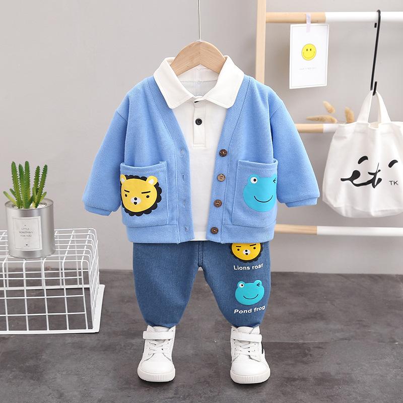Clothing Sets Cartoon Printing Childrens Winter Suit Baby Boy Clothes Suits For Boys Coat Shirt Pant 3 Pieces Set 1-4 Years OldClothing, Orange
Clothing Sets Cartoon Printing Childrens Winter Suit Baby Boy Clothes Suits For Boys Coat Shirt Pant 3 Pieces Set 1-4 Years OldClothing, Orange