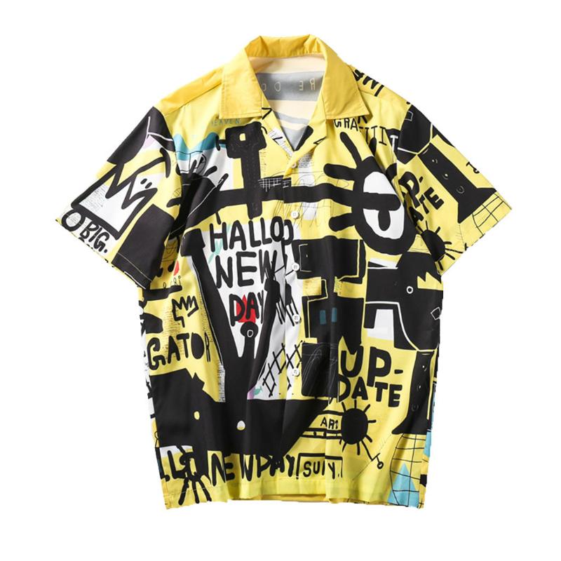 Men's Casual Shirts Short Blouse Beach Tops Sleeve Mens Summer Fashion Loose Men, Yellow
Men's Casual Shirts Short Blouse Beach Tops Sleeve Mens Summer Fashion Loose Men, Yellow