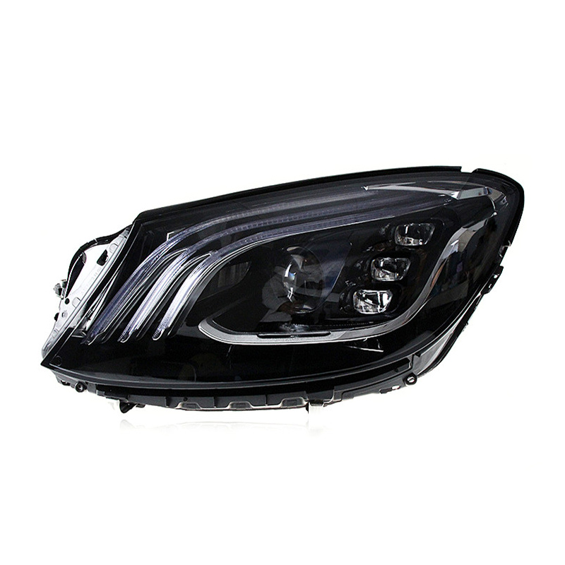 high beam LED head light For BENZ W222 W223 S350 S400 2013-20 Auto Brake Lamp Steam Turn Signal Headlights Assembly