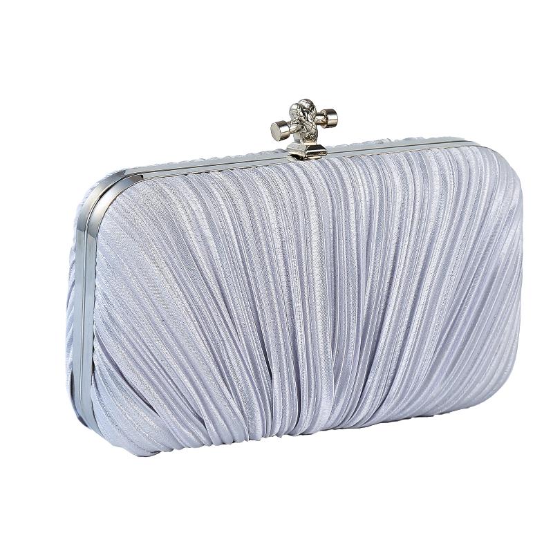 Evening Bags Women Fashion Bridal Chain Large Capacity Wedding Party Portable Formal Gift Rectangle Bag Clutch Purse Glitter PleatedEvening, Black
Evening Bags Women Fashion Bridal Chain Large Capacity Wedding Party Portable Formal Gift Rectangle Bag Clutch Purse Glitter PleatedEvening, Black