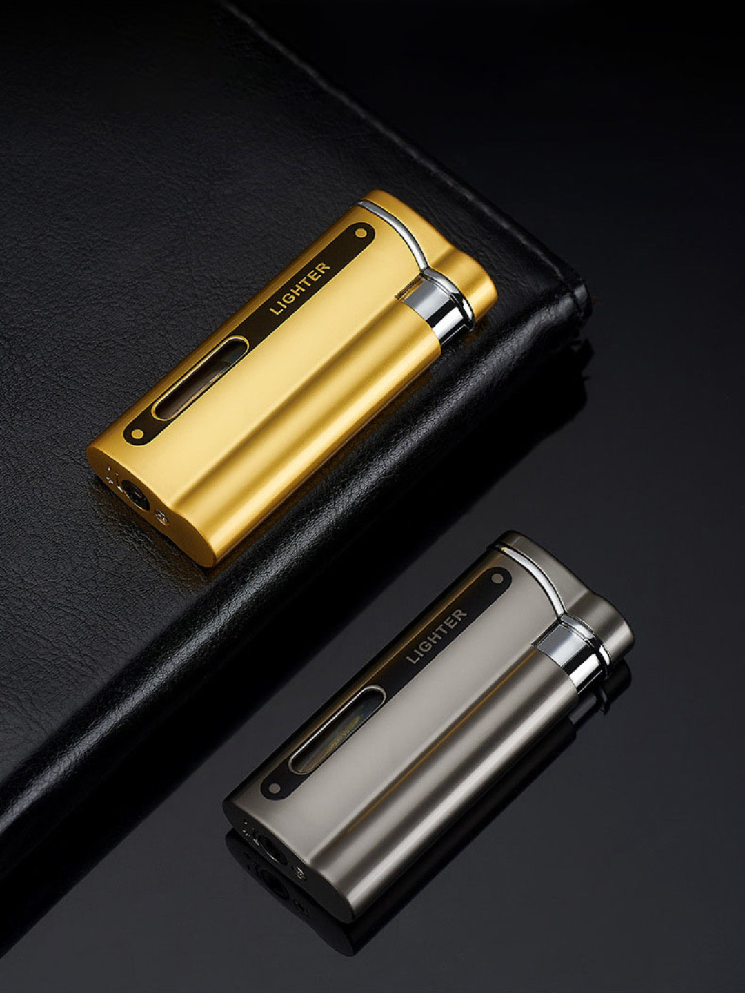 Torch Butane Gas Lighter Windproof Jet Flame Refillable Turbo Metal Lighters for Cigarettes Barbecue W260202