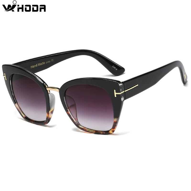 Sunglasses WIHODA EURO Large Size Cat Eyes Female Gradient Grey Lens ,Fashion Women Black Flat Mirror Sun Glasses Frames S165
Sunglasses WIHODA EURO Large Size Cat Eyes Female Gradient Grey Lens ,Fashion Women Black Flat Mirror Sun Glasses Frames S165
