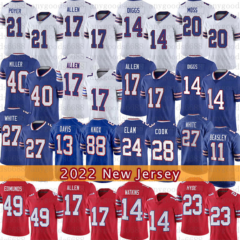 Men Women 17 Josh Allen Football Jersey Stefon Diggs Kaiir Elam Von Miller Dawson Knox Micah Hyde Gabriel Davis Tre'Davious White Poyer O.J. Howard Zack Moss Edmunds Bass, Youth(size:s-xl)-be
Men Women 17 Josh Allen Football Jersey Stefon Diggs Kaiir Elam Von Miller Dawson Knox Micah Hyde Gabriel Davis Tre'Davious White Poyer O.J. Howard Zack Moss Edmunds Bass, Youth(size:s-xl)-be