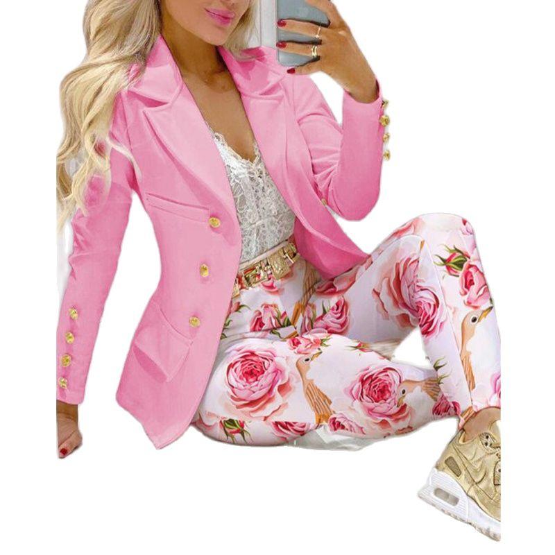 Women's Suits & Blazers Women's Blazer Casual Solid Gold Button Jacket Formal Business Workwear Party Dress One Piece JacketWomen's, Black
Women's Suits & Blazers Women's Blazer Casual Solid Gold Button Jacket Formal Business Workwear Party Dress One Piece JacketWomen's, Black