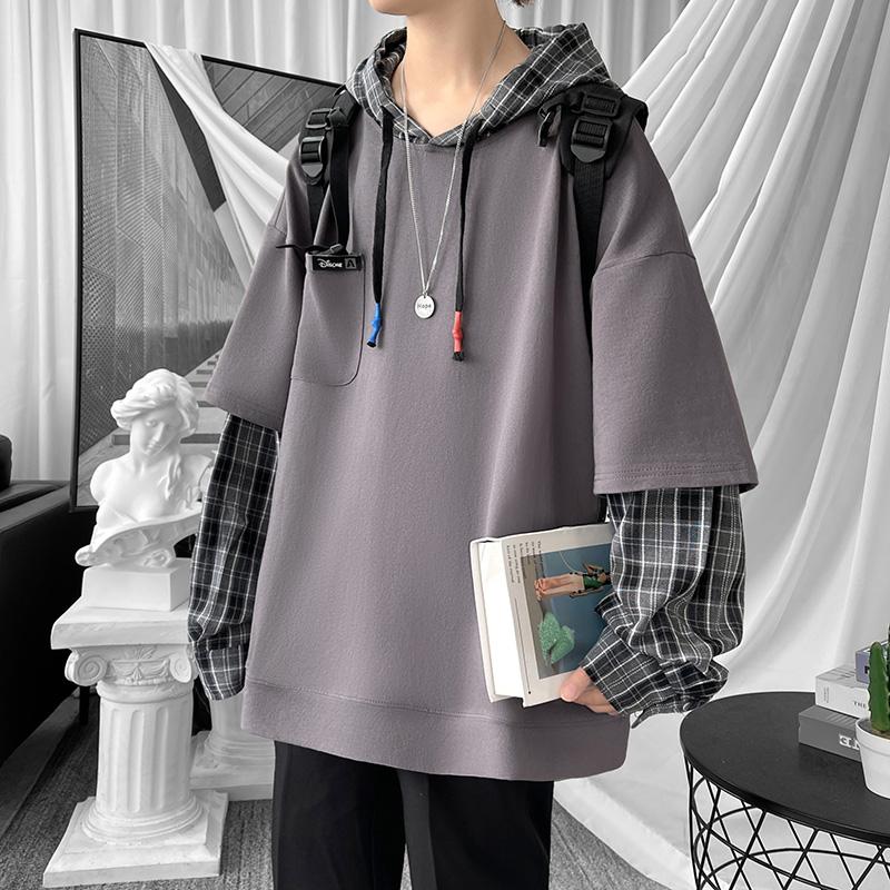 Men's Hoodies & Sweatshirts Fake Two Piece Harajuku Hoodie Tracksuit Men Vintage Mens Make Money Not FriendsMen's, Blue
Men's Hoodies & Sweatshirts Fake Two Piece Harajuku Hoodie Tracksuit Men Vintage Mens Make Money Not FriendsMen's, Blue