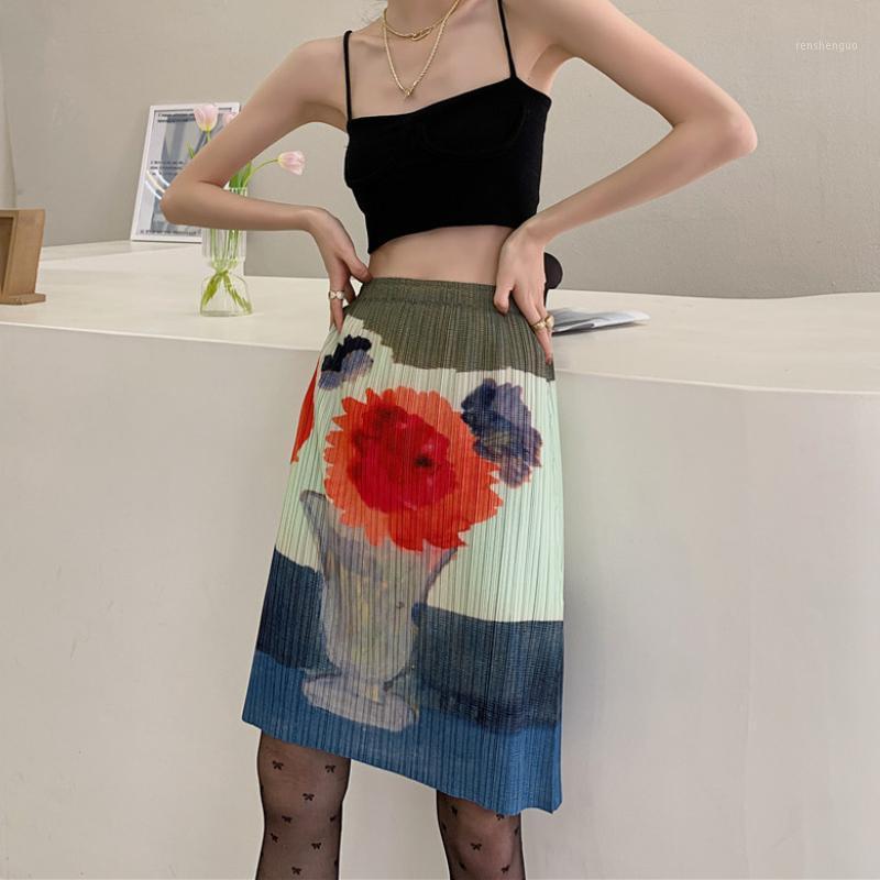 Skirts ZCSMLL Pleated Vintage Print For Women 2022 Streetwear Fashion Summer Y2k Skirt
Skirts ZCSMLL Pleated Vintage Print For Women 2022 Streetwear Fashion Summer Y2k Skirt