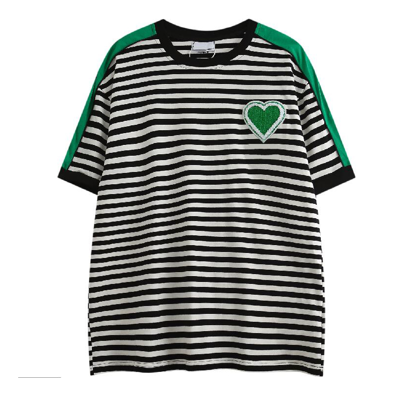 Designer Clothes Woman T Shirt Man Womens tshirt Cotton knitting With Letters Embroidery stripe Short Sleeves Summer Round neck Shirts Loose Tees Large SIZE -XXL, Green
Designer Clothes Woman T Shirt Man Womens tshirt Cotton knitting With Letters Embroidery stripe Short Sleeves Summer Round neck Shirts Loose Tees Large SIZE -XXL, Green