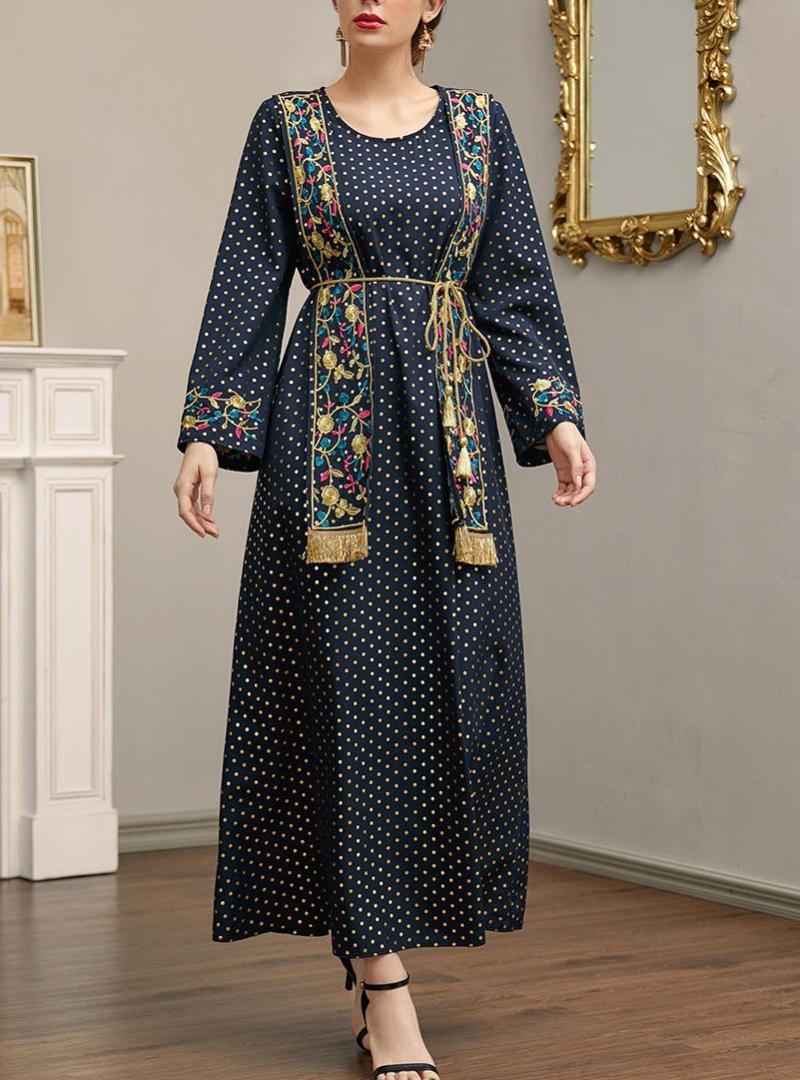 Plus Size Dresses Party Dress Oversized Clothes Floral Print Loose Maxi For Women Elegant Korean Arab African Abayat Vestidos SizePlus, Black
Plus Size Dresses Party Dress Oversized Clothes Floral Print Loose Maxi For Women Elegant Korean Arab African Abayat Vestidos SizePlus, Black