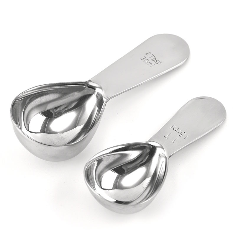 Coffee Bean Powder Scoop Spoon - 15g/0.53oz 10g/0.35oz Stainless Steel Measuring Scoop Kitchen Measure Tools For Coffee Tea
Coffee Bean Powder Scoop Spoon - 15g/0.53oz 10g/0.35oz Stainless Steel Measuring Scoop Kitchen Measure Tools For Coffee Tea