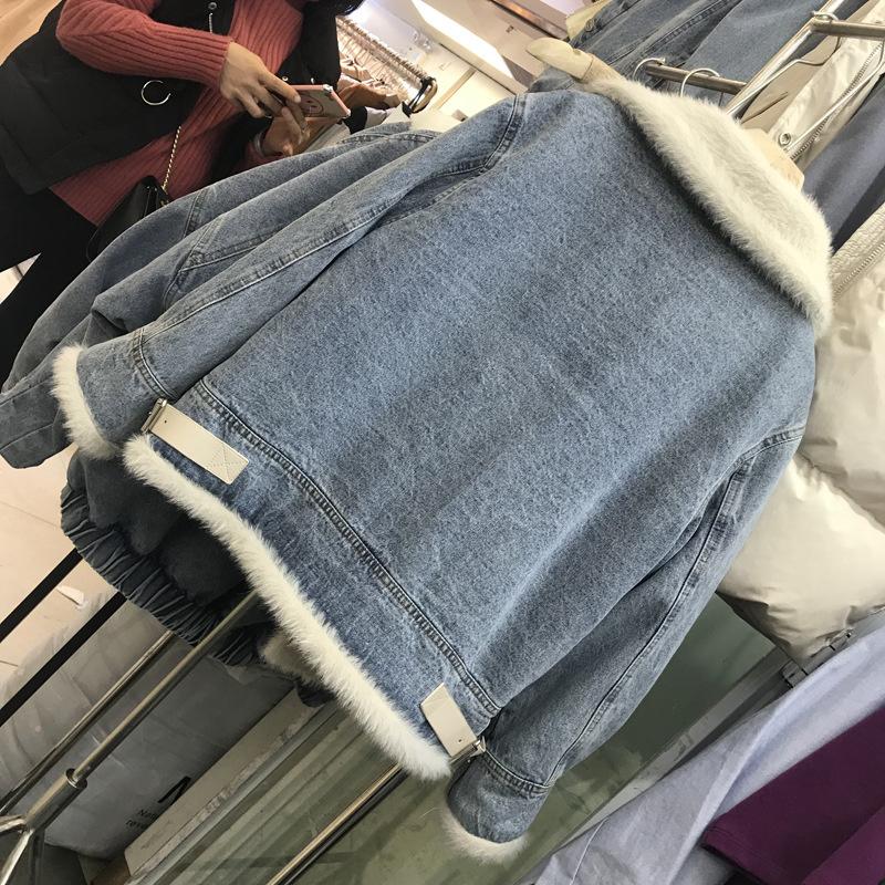 Women' Jackets Cashmere Lamb Denim Women Autumn Winter Plus Velvet Thick Korean Version Of The Bf Loose Cotton JacketWomen, Pink
Women' Jackets Cashmere Lamb Denim Women Autumn Winter Plus Velvet Thick Korean Version Of The Bf Loose Cotton JacketWomen, Pink