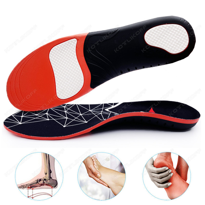 Orthopedic Insoles Ortic High Arch Support Insoles Relieve Severe Flat Feet Shoes Soles Foot Valgus Over Comfort Sport Insert 220505