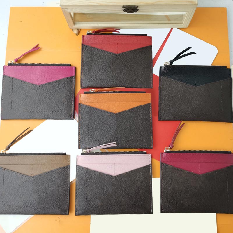 Classic zipper desginer wallets women canvas coin purse letter leather card holders men womens wallet with box size 12cm, Brown flower fuchsia
Classic zipper desginer wallets women canvas coin purse letter leather card holders men womens wallet with box size 12cm, Brown flower fuchsia